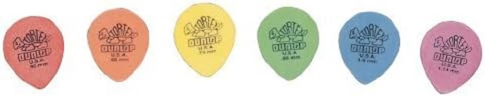Dunlop 4130 Tortex Tear Drop Pick Cabinet  432 Picks