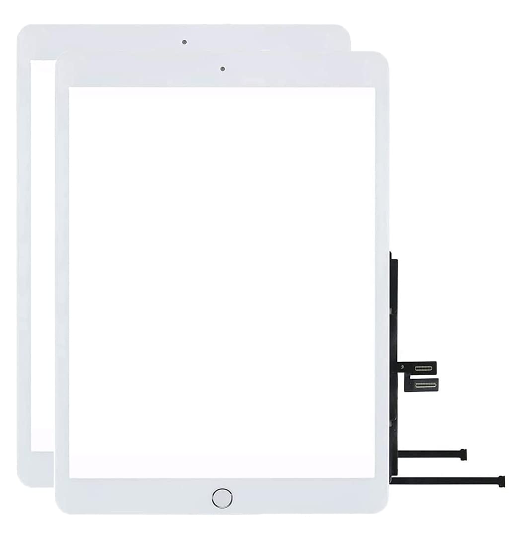 For Ipad 7 7Th / 8 8Th Gen Screen Replacement 2 Pack Digitizer 2019/2020 10.2 Inch, For 7Th 8Th Generation A2197 A2198 A2200, A2