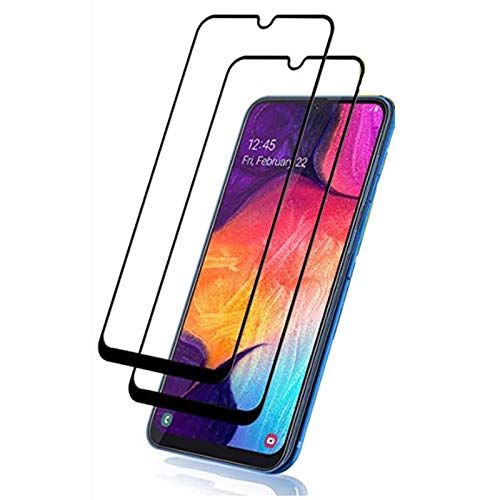 For Samsung Galaxy A50 Tempered Glass Screen Protector, Anti Scratch Full Coverage Screen Protective Glass Film For Galaxy A50 [