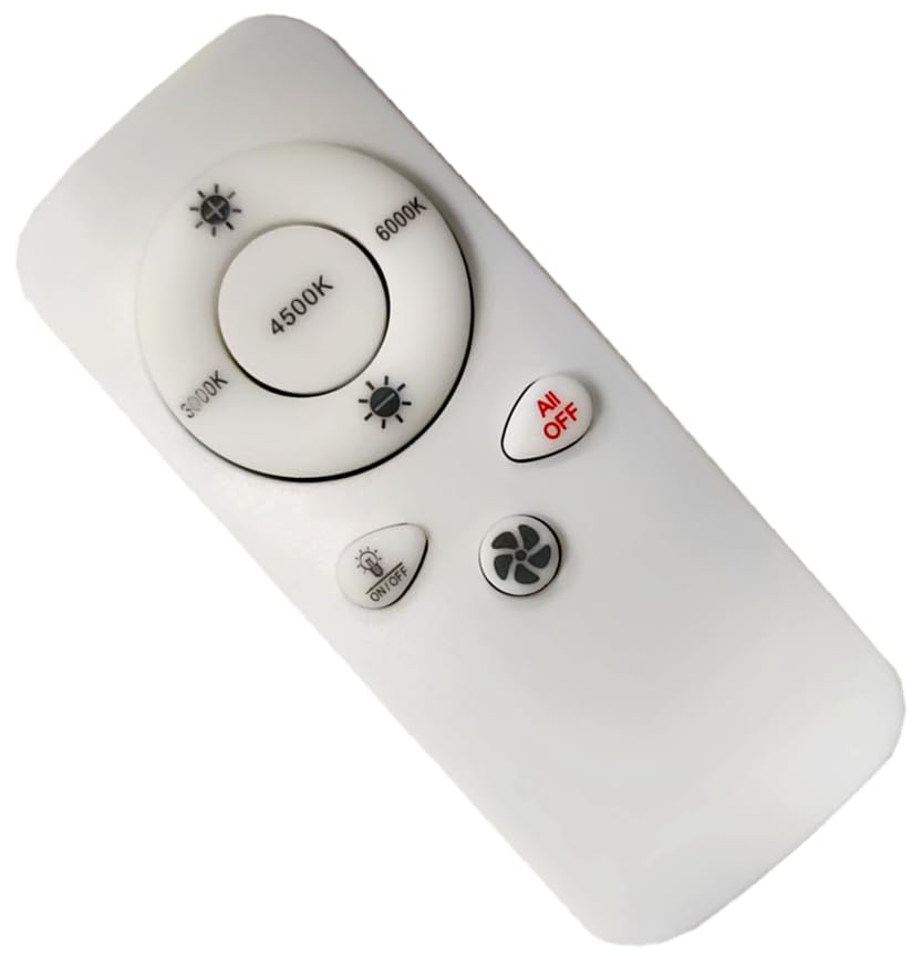 AWO Replacement Remote Control Compatible for MOTCTQVD FS400-B2 Socket Breeze Ceiling Fan Light