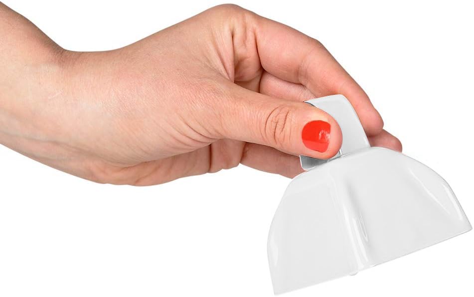 Metal Cowbells   White 3 Inch Cow Bells Noise Makers, Loud Call Bell With Handles For Sporting Events, Cheering, Team Spirit, No