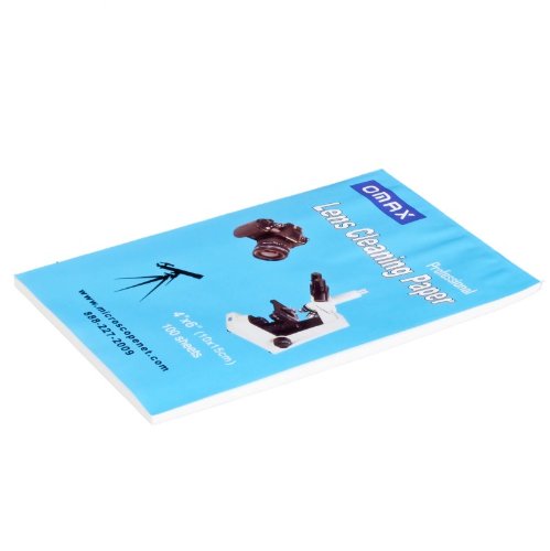 Omax   A99Cpb100   Microscope And Camera Optical Lens Cleaning Paper   100 Sheets