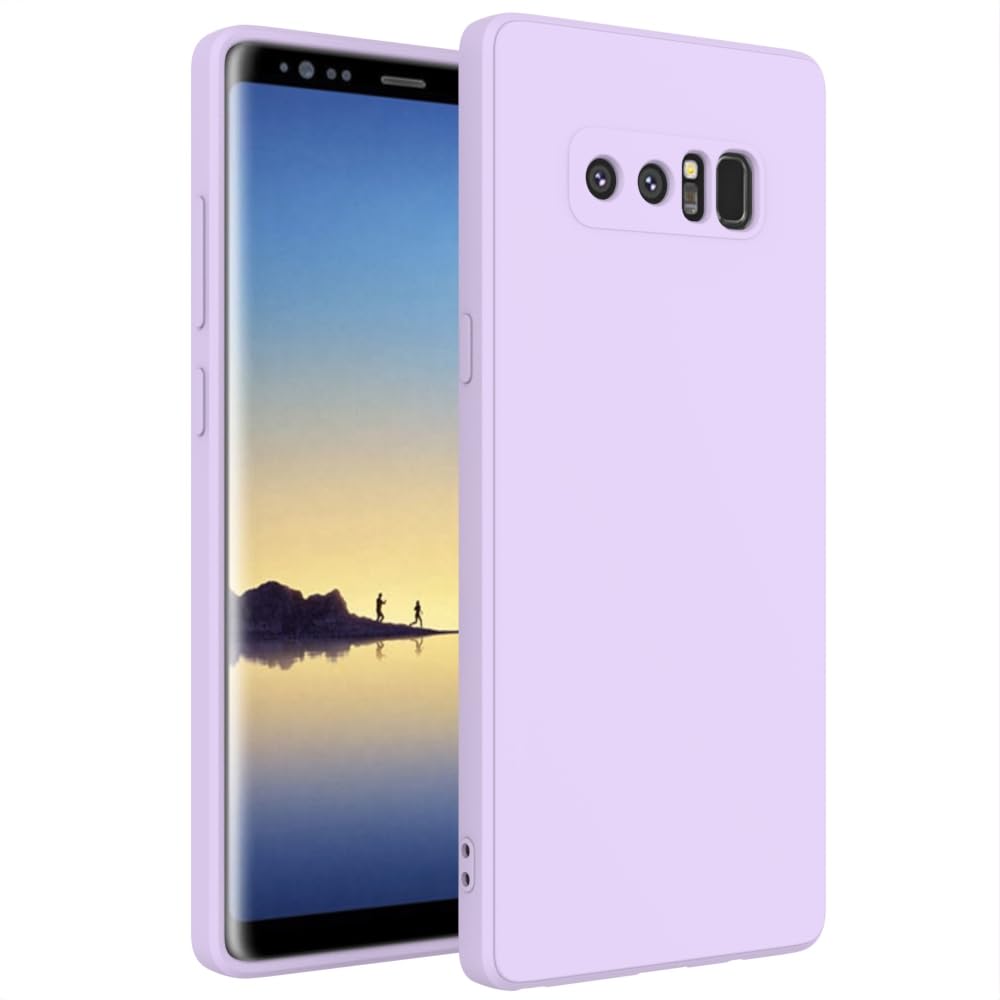 Wogroo For Samsung Galaxy Note 8 Case Purple, Scratch Resistant With Soft Touch, Slim Thin Phone Cover For Samsung Galaxy Note 8