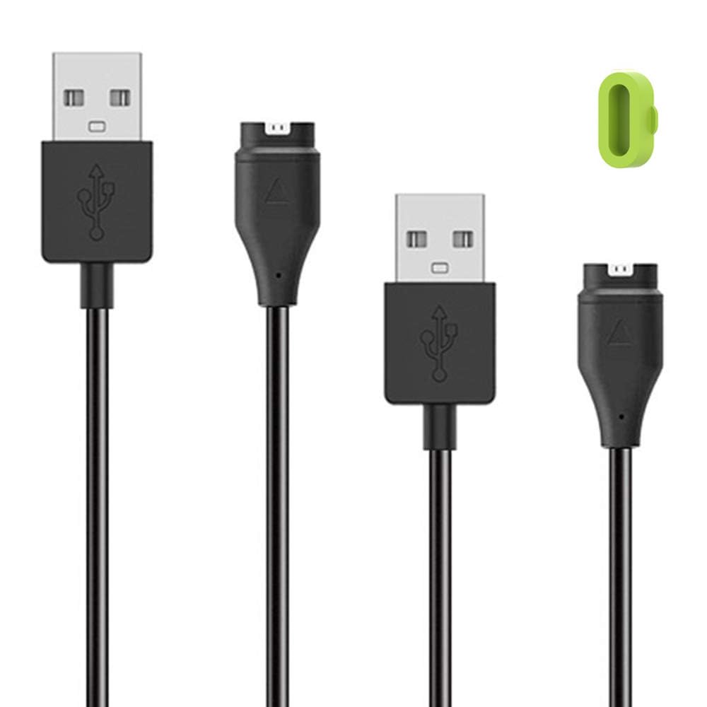 Kissmart Charger For Garmin Venu 3/Venu 3S/Venu 2/Venu 2 Plus/Venu 2S/Venu Sq 2/Venu Sq/Venu, Charging Cable Cord Plus A Green C