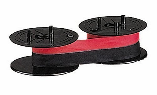 Nu Kote Model Br80C 6 Red/Black Nylon Ribbons, Pack Of 6