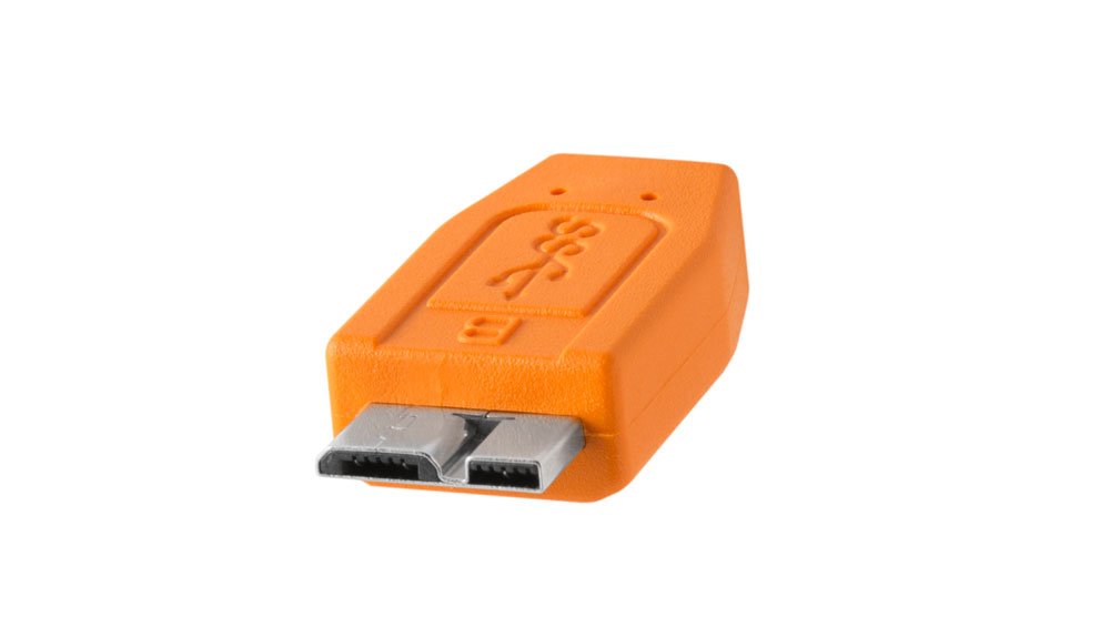 Tether Tools Tetherpro Usb 3.0 To Micro B Cable | For Fast Transfer And Connection Between Camera And Computer | High Visibility