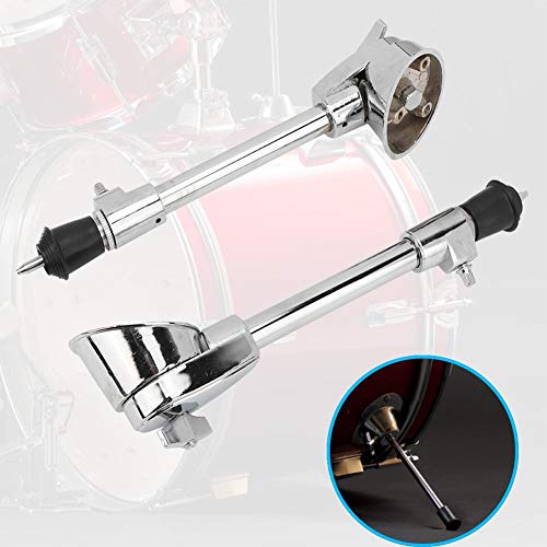 Bass Drum Spurs,Anti Skid Drum Feet Percussion Instrument Accessory(2 Pcs)