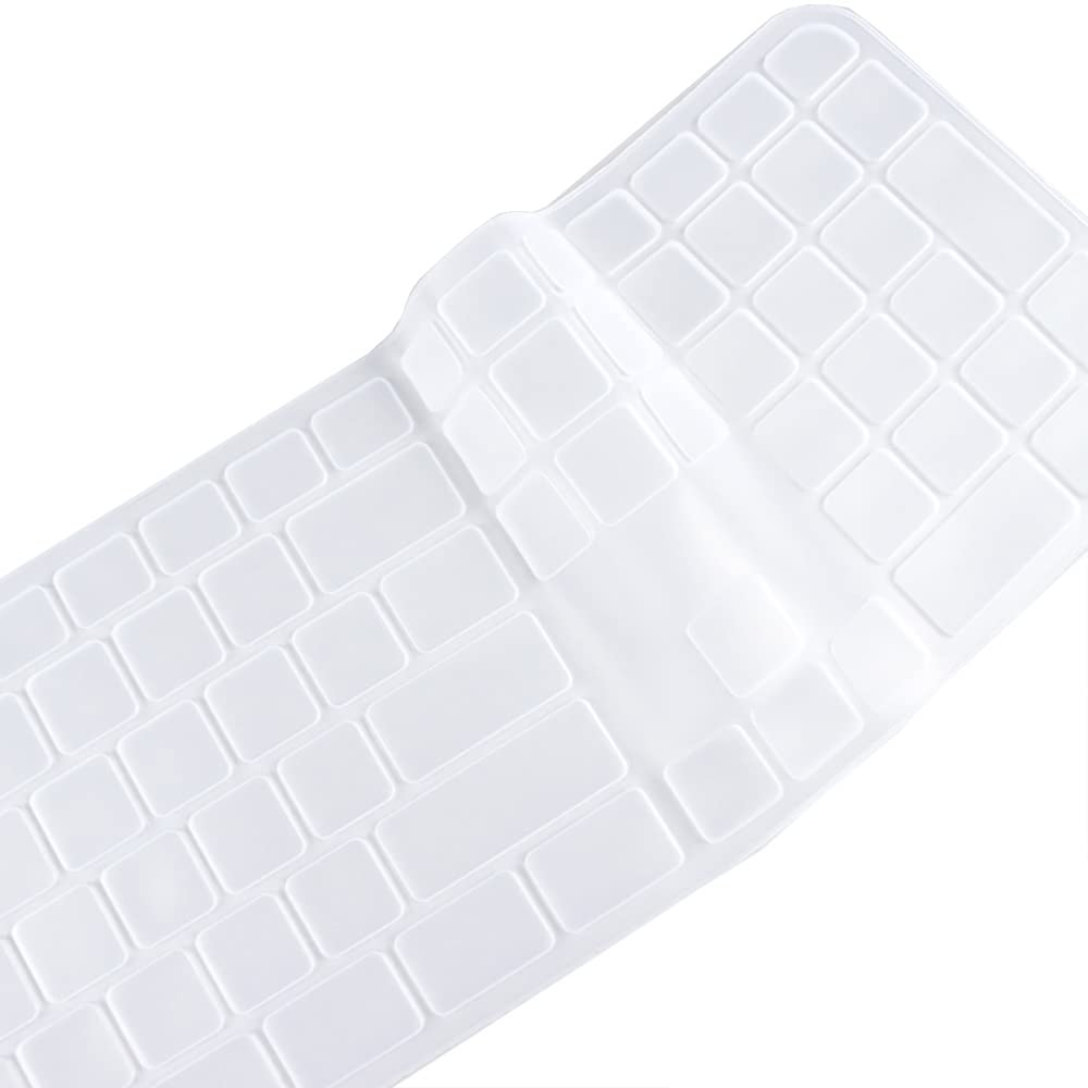 Dust Proof Silicone Keyboard Skin Cover Compatible For Logitech Craft Advanced Wireless Keyboard & Logitech Mx Keys Advanced Wir