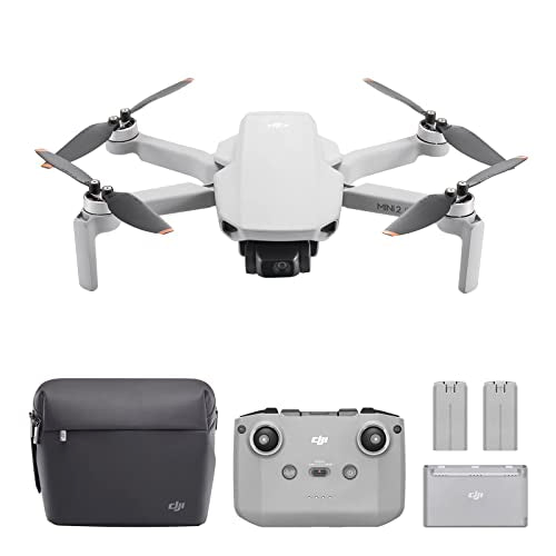 Dji Mini 2 Se Fly More Combo, Lightweight Drone With Qhd Video, 10Km Video Transmission, 3 Batteries For Total Of 93 Mins Flight