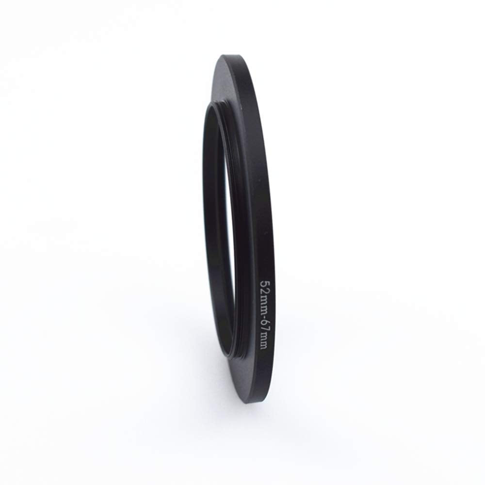 52Mm To 67Mm Camera Filter Ring/52Mm To 67Mm Step Up Ring Filter Adapter For 67Mm Uv, Nd, Cpl Filter,Metal Step Up Ring