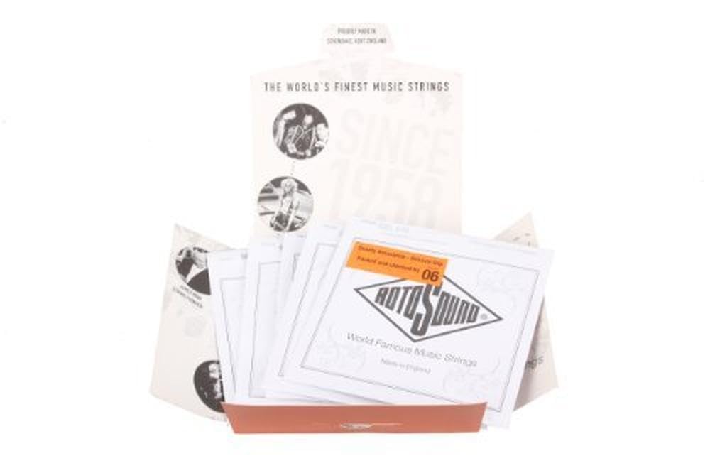 Rotosound Sm665 Swing Bass 66 Stainless Steel 5 String Bass Guitar Strings (40 60 80 100 125)