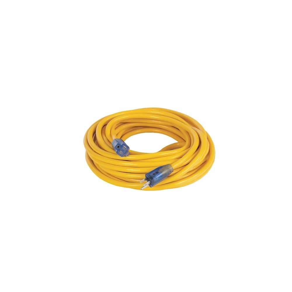 Dewalt 50 Foot 10/3 Sjtw Lighted Extension Cord   Heavy Duty Outdoor, Waterproof, Weatherproof, Heat & Corrosion Resistant Indus