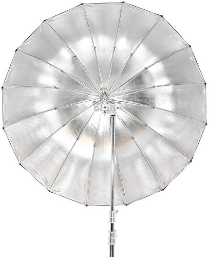 Godox Ub 165S 65 Inch 165Cm Parabolic Inner Silver Reflec Umbrella Studio Light Umbrella With Diffuser Cover Cloth