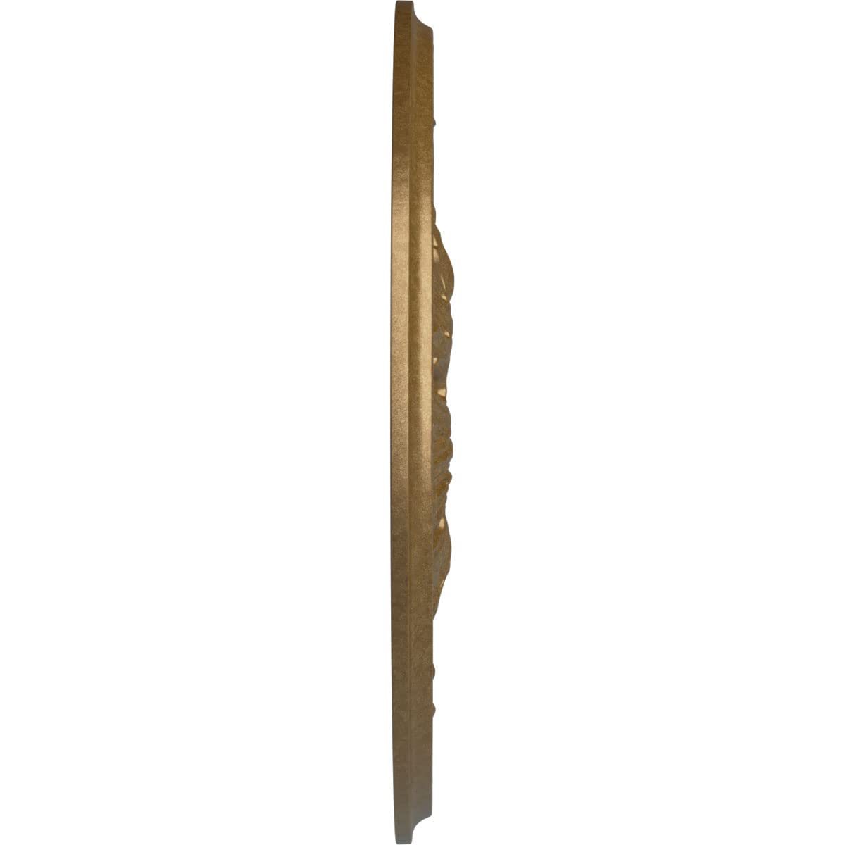 Ekena Millwork Cm12Lepas Legacy Acanthus Ceiling Medallion, 12 3/4''Od X 7/8''P (Fits Canopies Up To 3 1/2''), Hand Painted Pale