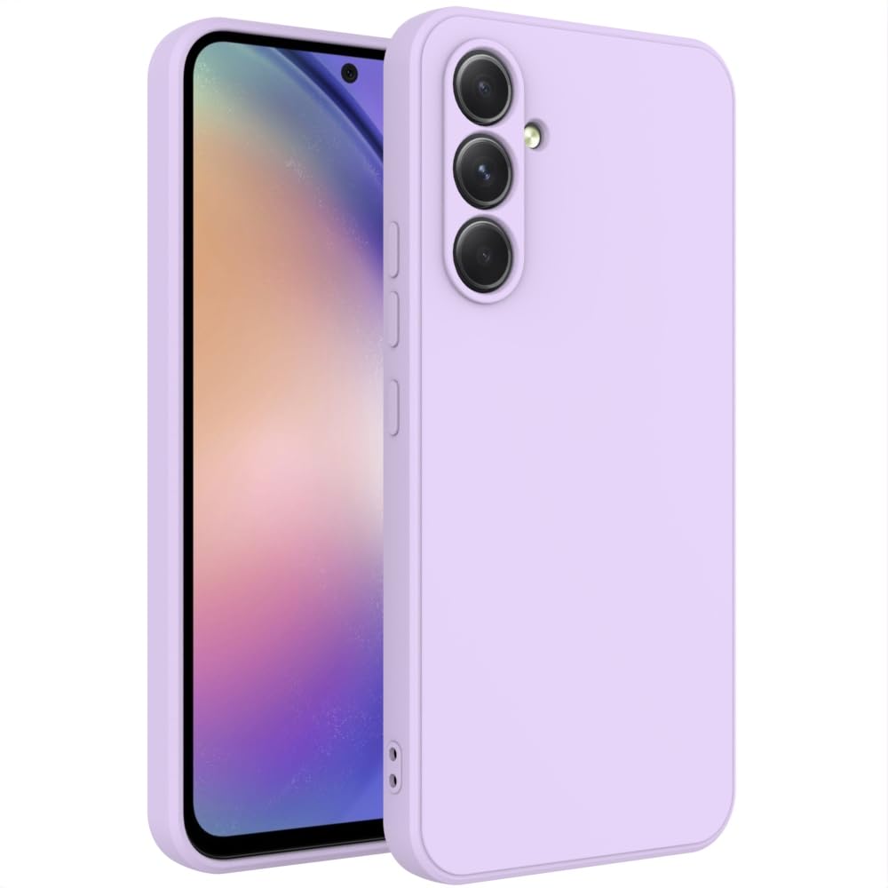 Wogroo For Samsung Galaxy A25 5G Case Purple, Scratch Resistant With Soft Touch, Slim Thin Phone Cover For Samsung Galaxy A25 5G