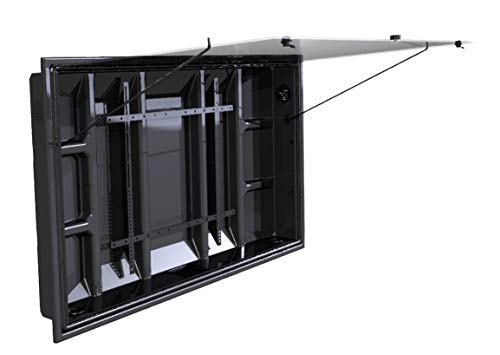 The Tv Shield 44 50' Outdoor Tv Enclosure, Combo Pack (Full Motion Mount And Fan), (2Nd Generation), Fits 44 50' Television