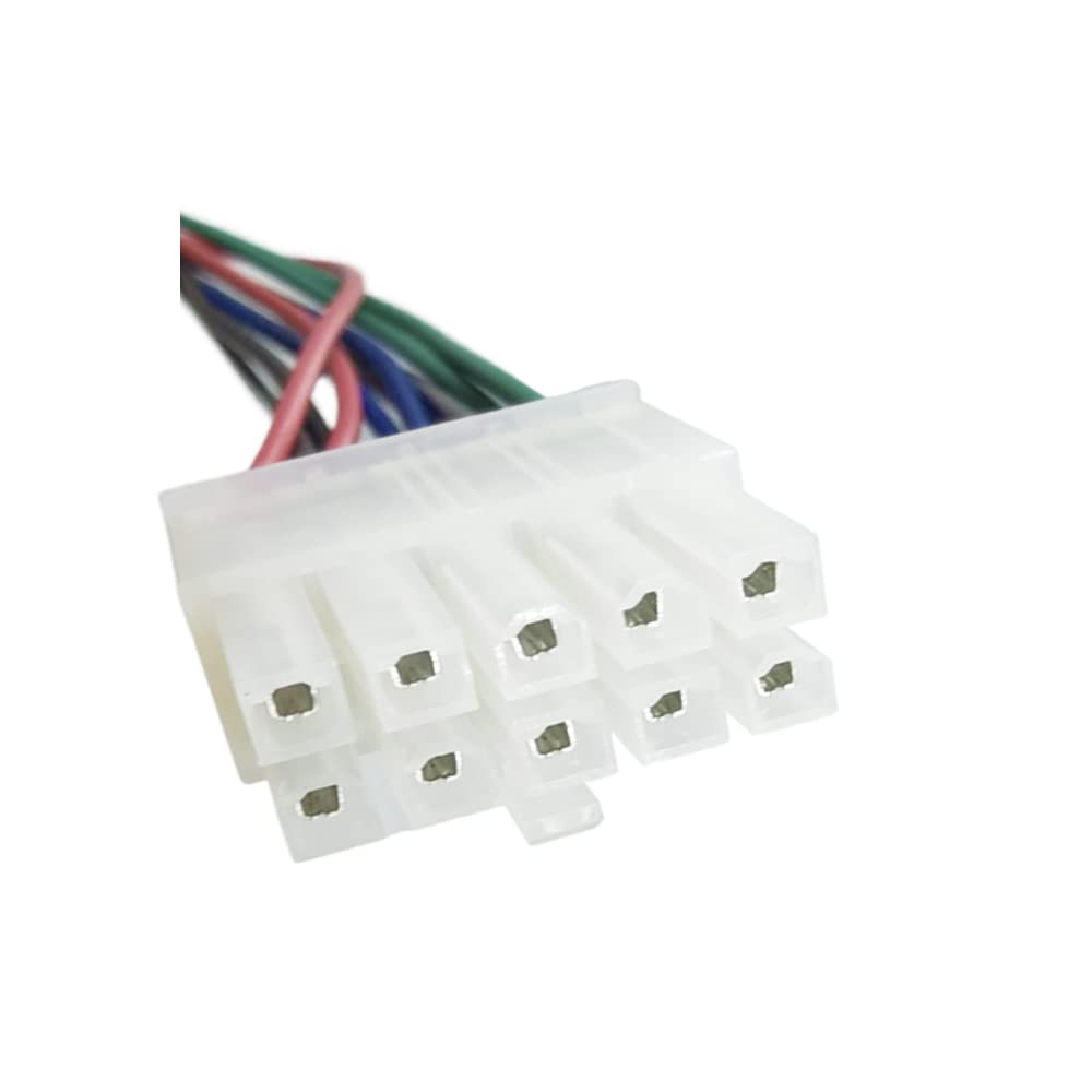 10 Pin Harness Plug Compatible With Kicker Bass Station 11Hs8 11Ph12 11Phd12 Pt250 Pt10 Hs8