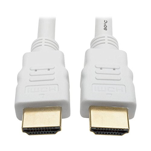 Tripp Lite High Speed Hdmi Cable With Digital Video And Audio, Hd 1080P (M/M), White, 25 Ft. (P568 025 Wh)