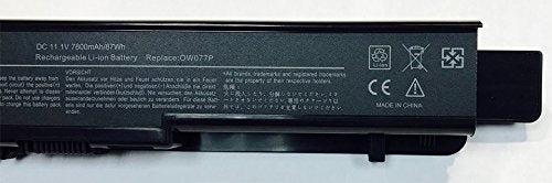 Ghu New 9 Cell 87 Whr U164P N855P Battery Compatible With Dell Studio 17 1745 1747 1749 Laptop Fit N856P M905P Part # U150P 312 0196 312 0186 U150P Ow077P M909P W080P Y067P