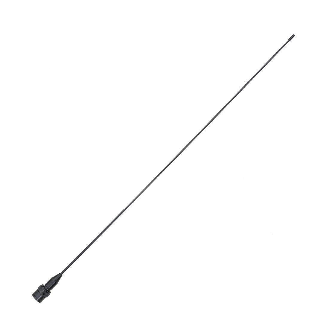 Gra-Sma24 Bnc 144-146/430-440 Mhz 2M/70Cm Super-Elastic Memory Steel Flexible Vertical Handheld Dual-Band Antenna, 15.75 Inch