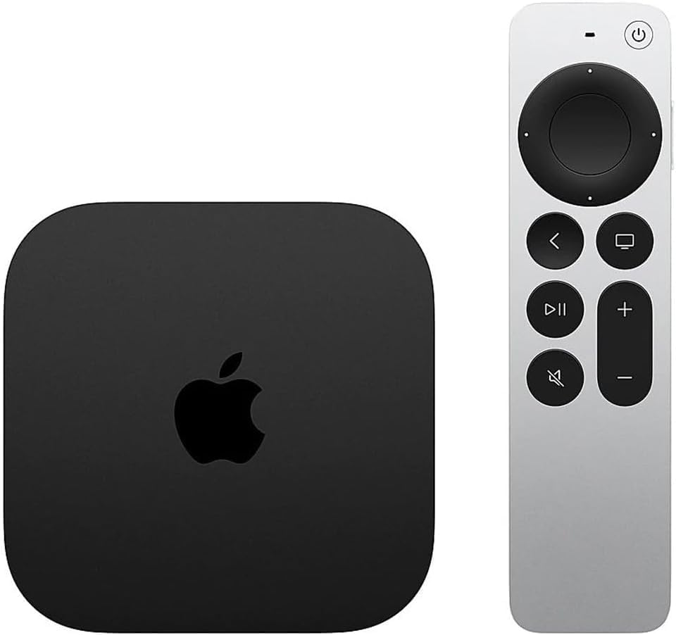 Apple Tv 4K Wi Fi (3Rd Generation) With Siri Remote & Apple 1 Year Limited Warranty (128 Gb Wifi & Ethernet)