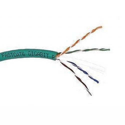 Belkin Cat6 Solid Bulk Cable * 4Pr24Awg 500 Green (A7L704 500 Grn)