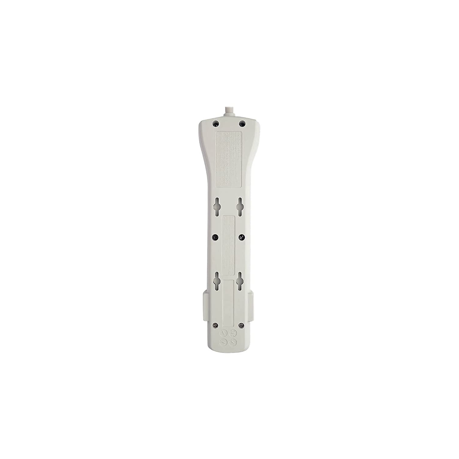 Tripp Lite Super7 Protect It! 7 Outlet Surge Protector (Basic Protection; 7Ft Cord), Light Gray