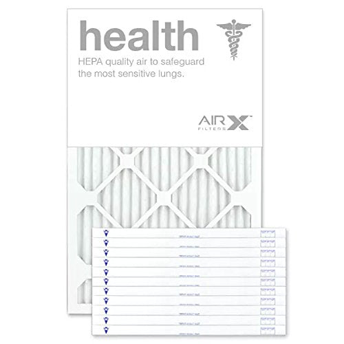 Airx Filters Wicked Clean Air. 12X20X1 Air Filter Merv 13 Pleated Hvac Ac Furnace Air Filter, Health 6 Pack, Made In The Usa