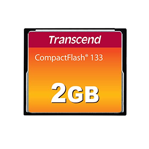 Transcend 2 Gb 133X Compactflash Memory Card Ts2Gcf133