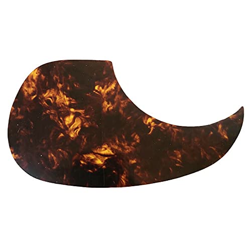 Tortoise Design Acoustic Pickguard Dreadnought WD Music Products Replacement (Dark Marble)