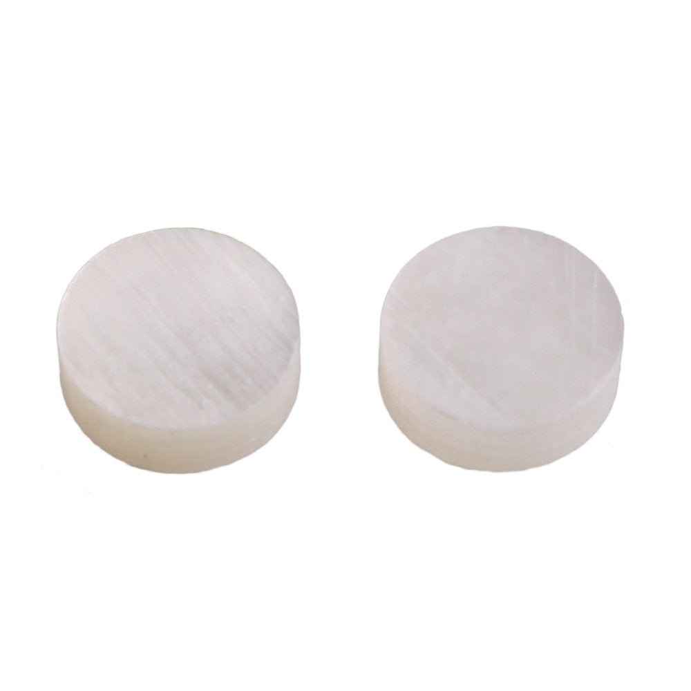 Szzijia White Mother Of Pearl Shell Dot Fret Inlay Maker 6Mm For Guitar Fingerboard (Pack Of 20)