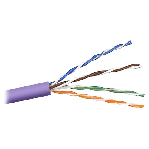 Belkin A7L504-1000-Pur Network Cable - Bare Wire - Bare Wire - 1000 Ft - Utp - 2