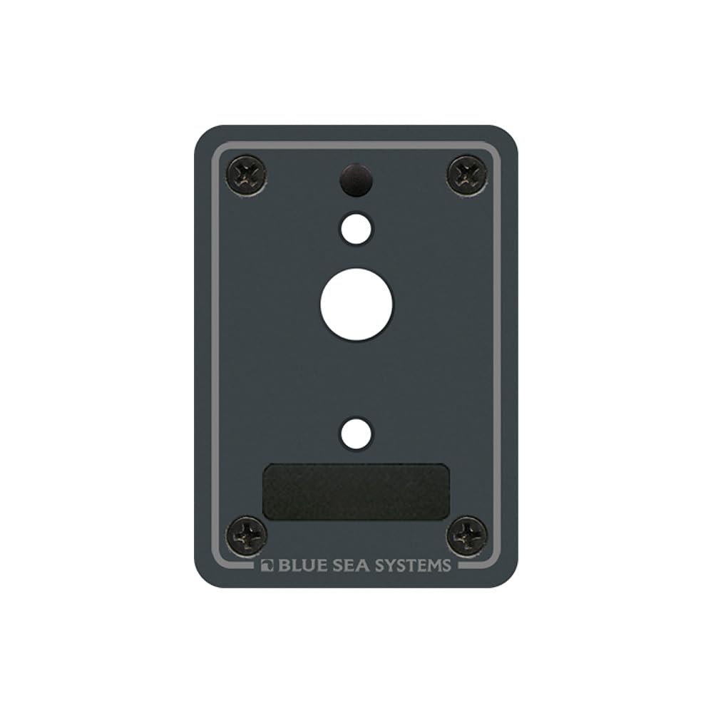 Blue Sea Systems 8072 Panel A Series Blank Single, Blue/Sea