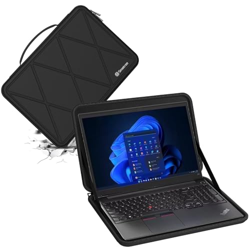 Smatree Hard EVA Protective Sleeve Case Compatible for 15 inch Lenovo ThinkPad E15 Gen 4 Laptop Notebook Bag (X8281)