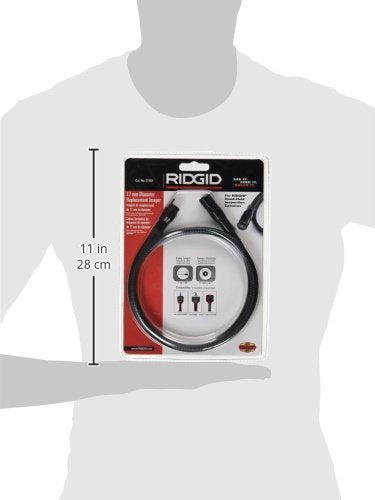 Ridgid 37103 17 Mm Replacement Imager With 3 Foot Cable, Replacement Camera Head