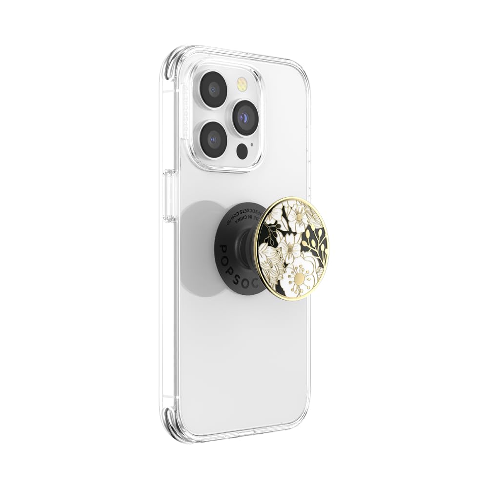 Popsockets Phone Grip With Expanding Kickstand, Enamel Wild Flowers