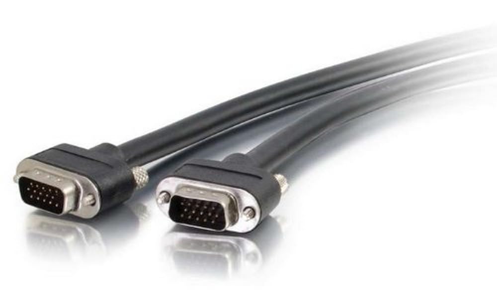 C2G 50219 Vga Cable   Select Vga Video Cable M/M, In Wall Cmg Rated, Black (75 Feet, 22.86 Meters)