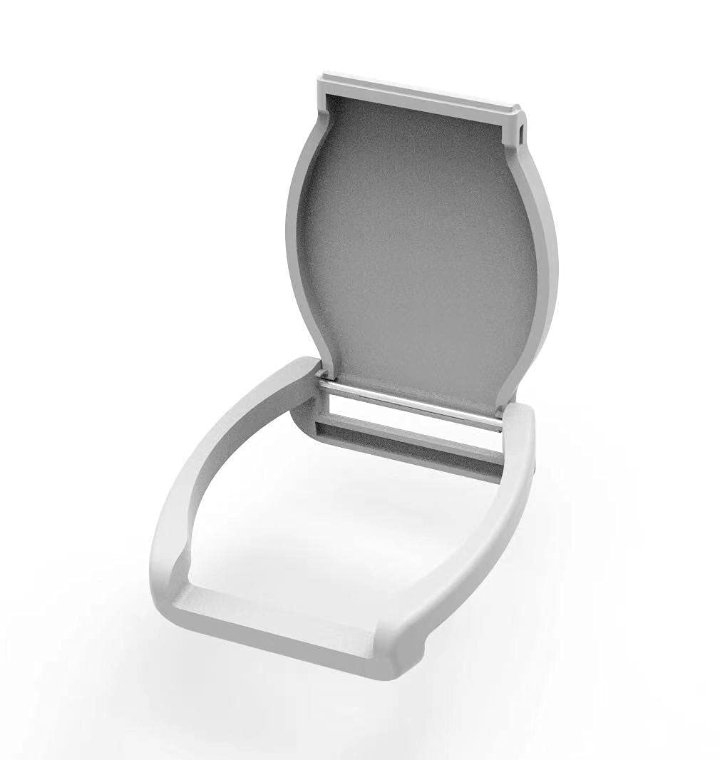 Lzydd Webcam Privacy Shutter Protects Lens Cap Hood Cover For Logitech Streamcam, Live Streaming Webcam (White)