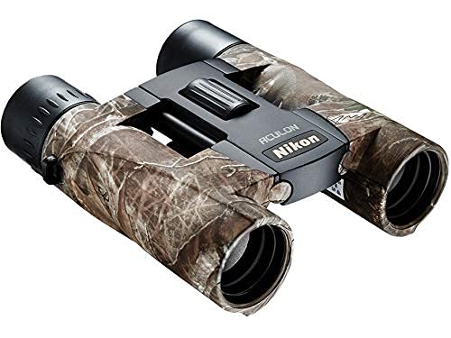 Nikon Aculon A30 10X25 Truetimber Kanati Camo Binocular | Dual Hinge Design, Fully Multi Coated Lightweight Binocular, Smooth Ce