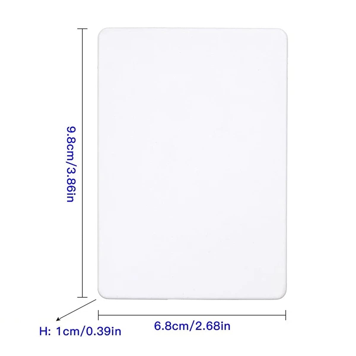Nfhk 1.8'' Micro Sata 16Pin Ssd To 2.5'' Sata 22Pin 7+15 Hard Disk Case Enclosure White 7Mm Height