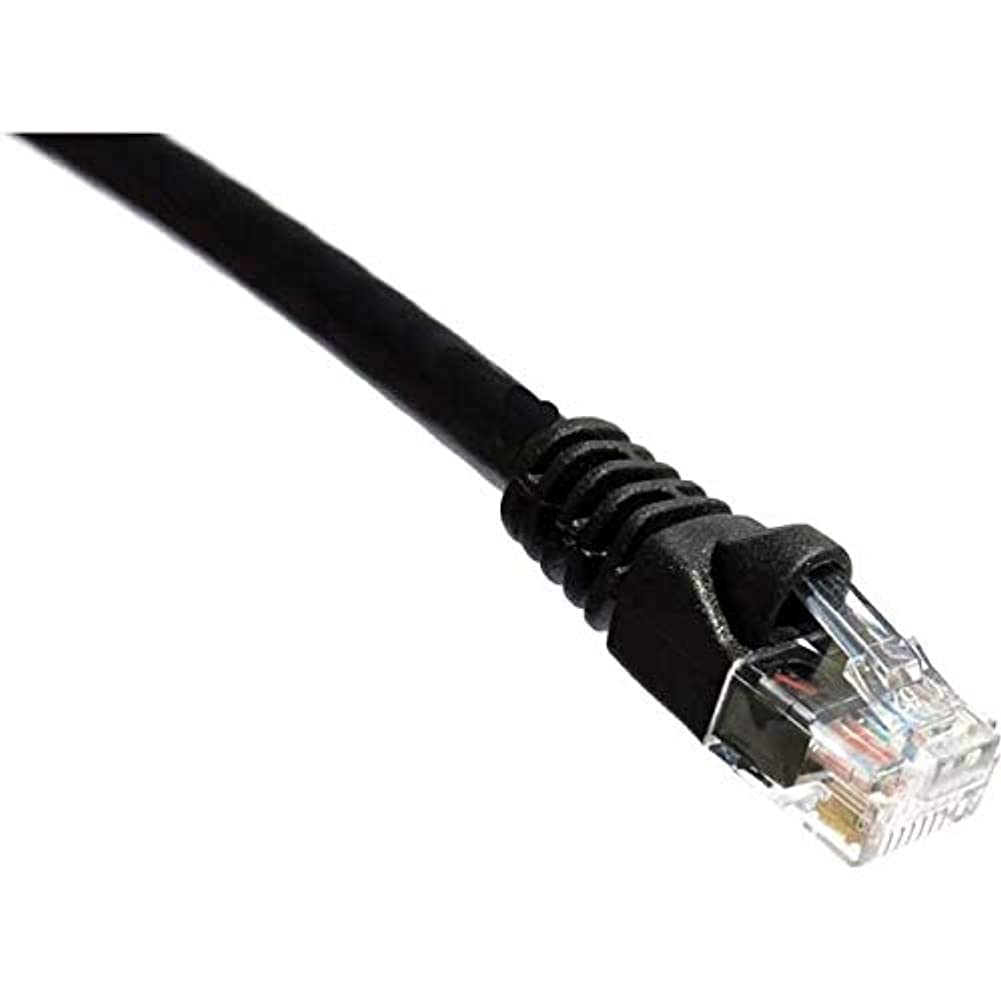Axiom 12Ft Cat5E 350Mhz Patch Cable Molded Boot (Black)