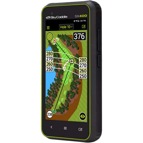 Skycaddie Pro 5X Handheld Golf Gps - Power Bundle With Playbetter Portable Charger & Protective Hard Case - Truepoint Precision
