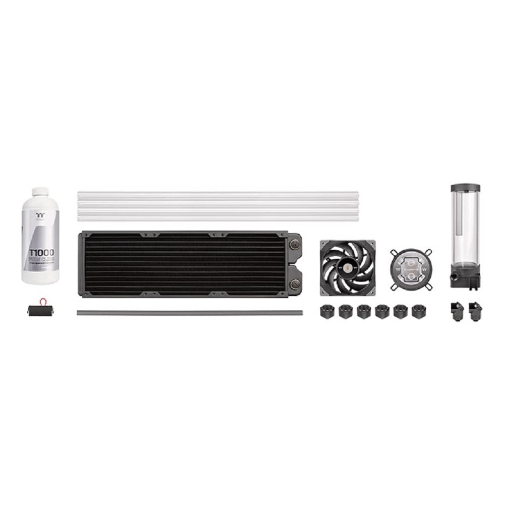Thermaltake Pacific Tough C360 DDC Hard Tube Liquid Cooling KIT/Tough Fan/ W7 Non-RGB Water Block / PR22-DDC Pump & Reservoir Co