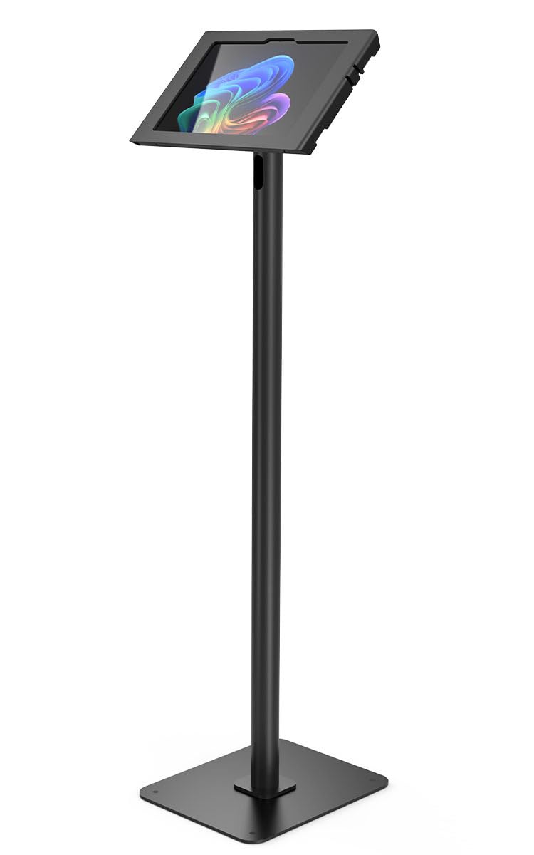 Surface Pro Copilot+ Pc 12In, Apex Enclosure Swift Floor Stand - Black