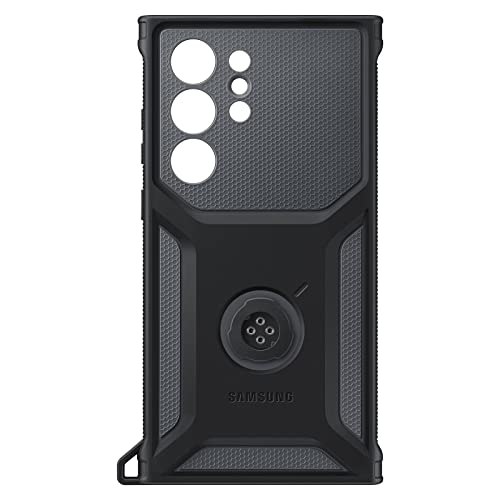 Samsung Galaxy S23 Ultra Rugged Gadget Phone Case, Heavy Duty Protective Cover W/Platform For Card Slot Holder, Wrist Strap, Det