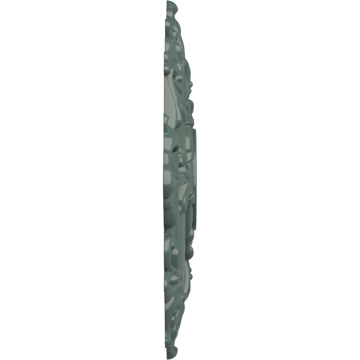 Ekena Millwork Cm18Rlcbf Riley Ceiling Medallion, 18''Od X 3 1/2''Id X 1 1/2''P, Cloud Burst