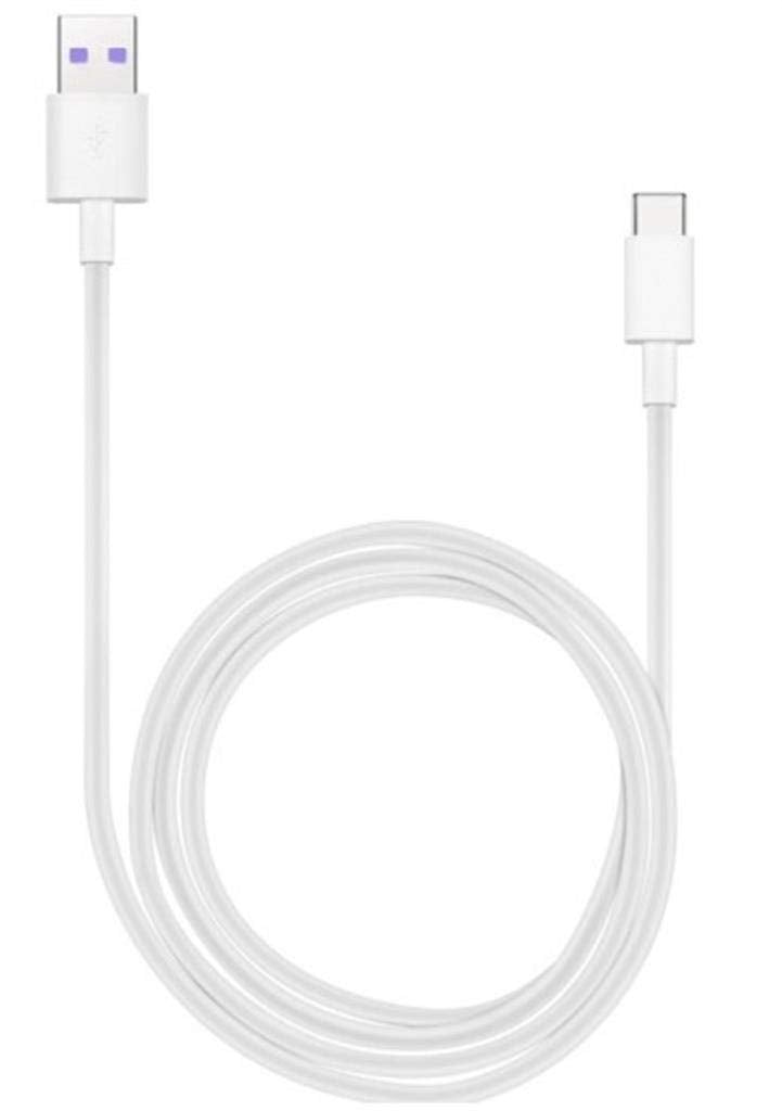Huawei Super Charge Protocol Data Cable With Usb Type C Connector White