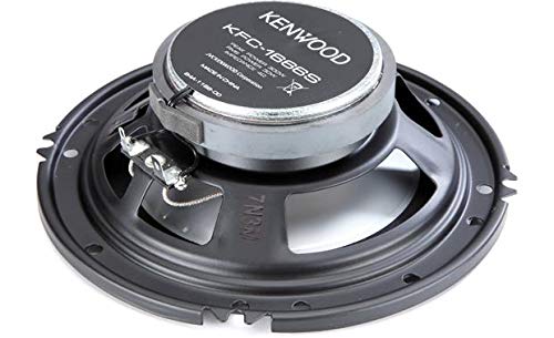 2 Pairs Of Kenwood Kfc 1666S 600W Max (60W Rms) 6.5'' Kfc 2 Way Coaxial Car Speakers (4 Speakers) With Gravity Magnet Phone Hold
