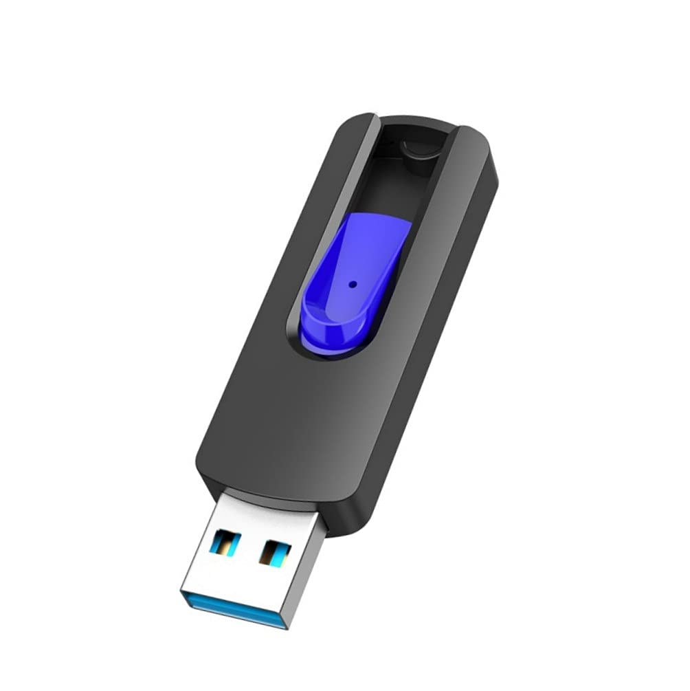 JUANWE 256GB USB Drive, Thumb Drive USB 3.0 Flash Drive USB Storage Flash Drive 256 GB, Retractable Slide Jump Drive for Expand 