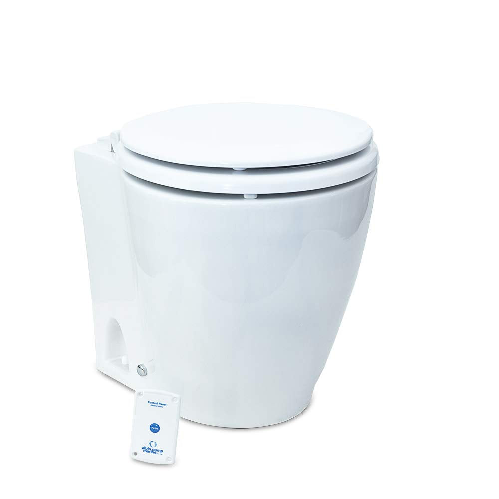 Albin Group Marine Design Marine Toilet Standard Electric - 24V,WBHDWB07R3GNDJP
